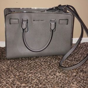 Silver Michael Kors bag